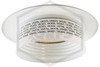 Viking™ E-2 Escutcheon | White Polyester | 3/4 in. Sprinkler | QRFS™ | Label 1
