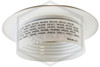 Viking™ E-2 Escutcheon | White Polyester | 3/4 in. Sprinkler | QRFS™ | Label 3