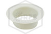 Reliable® Model G Escutcheon | White Polyester | 1/2 in. Sprinkler | GRW | QRFS | Side