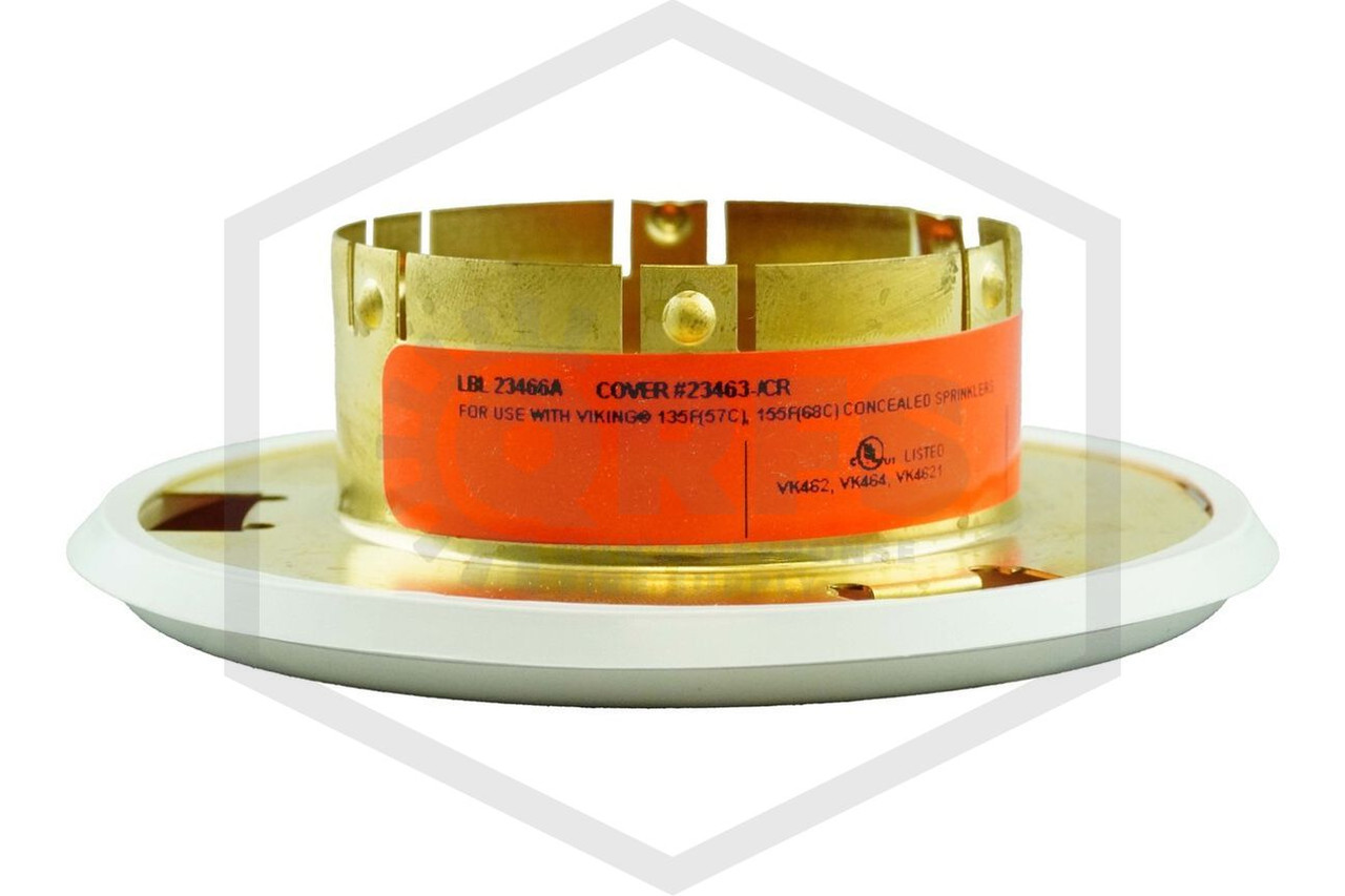 Fire Sprinkler Cover | Mirage Cleanroom Viking™ | White 139F