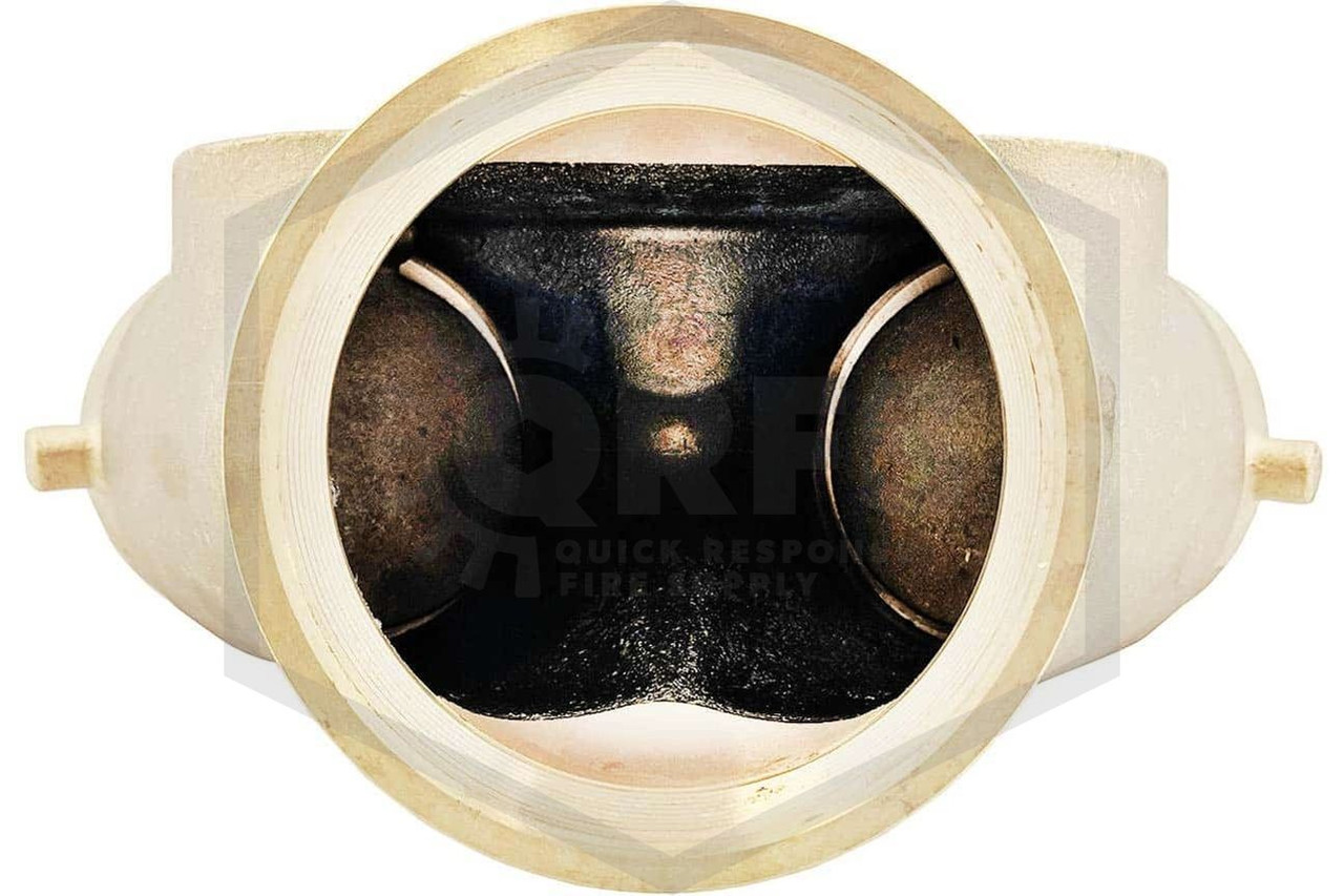 【F,dc】 Exposed Straight FDC | NST Double Clapper | Cast Brass