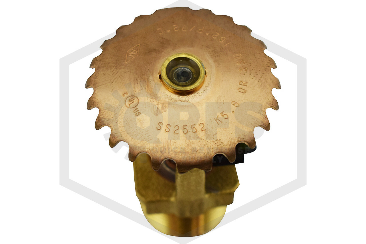 Senju® SS2552 Upright Sprinkler | QR | 5.6K | Brass | 162F | 002-5571