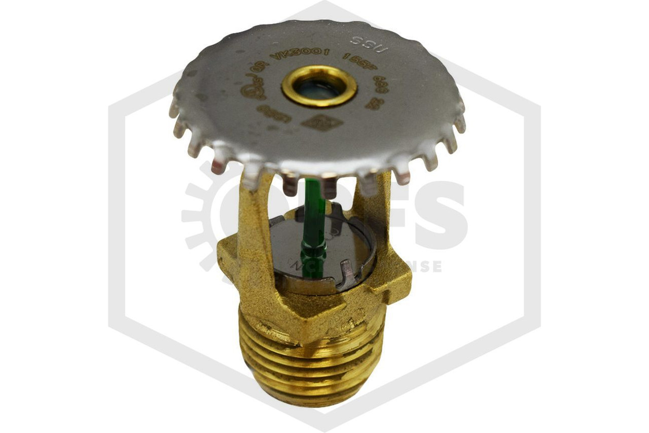 Viking VK3001 Upright Sprinkler | XT1 | QR | Brass 200°F | QRFS