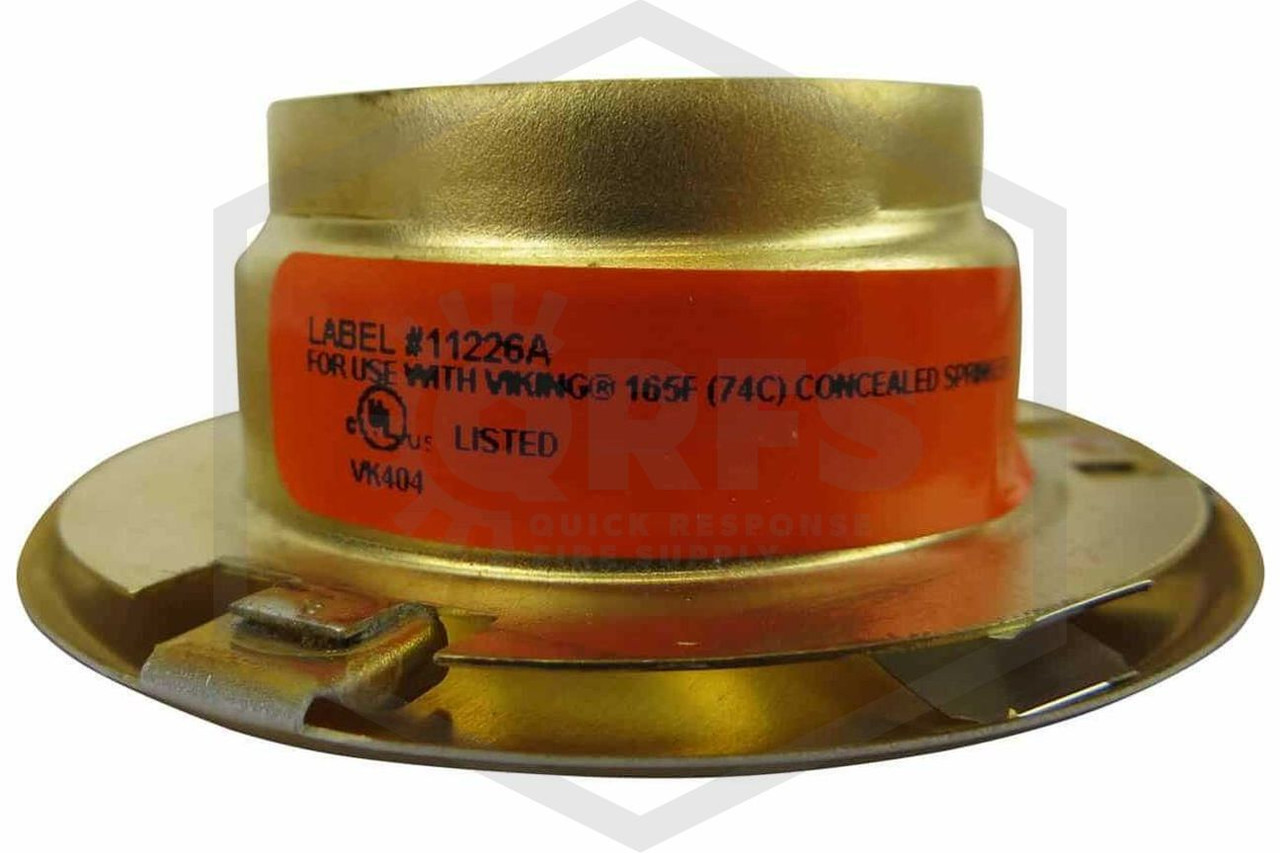 Fire Sprinkler Cover | Viking™ Horizon Mirage | White 135F
