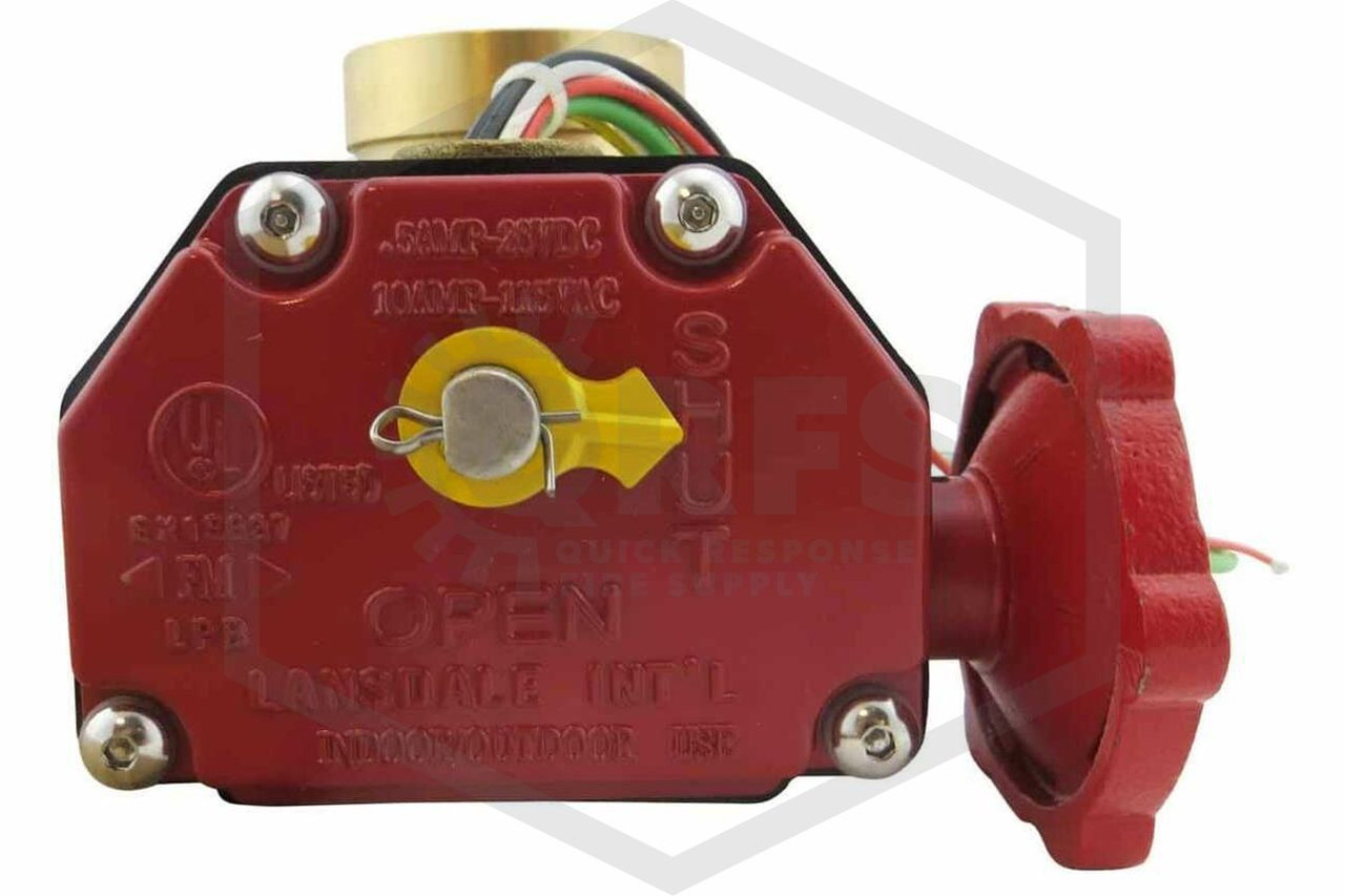 Powerball Valve with Tamper Switch | 2 in. | Grooved