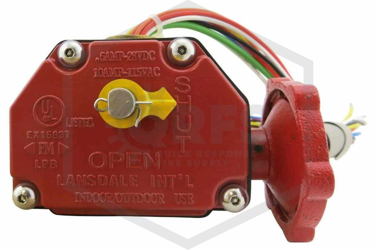 Powerball Valve with Tamper Switch | 1-1/2 in. | Threaded