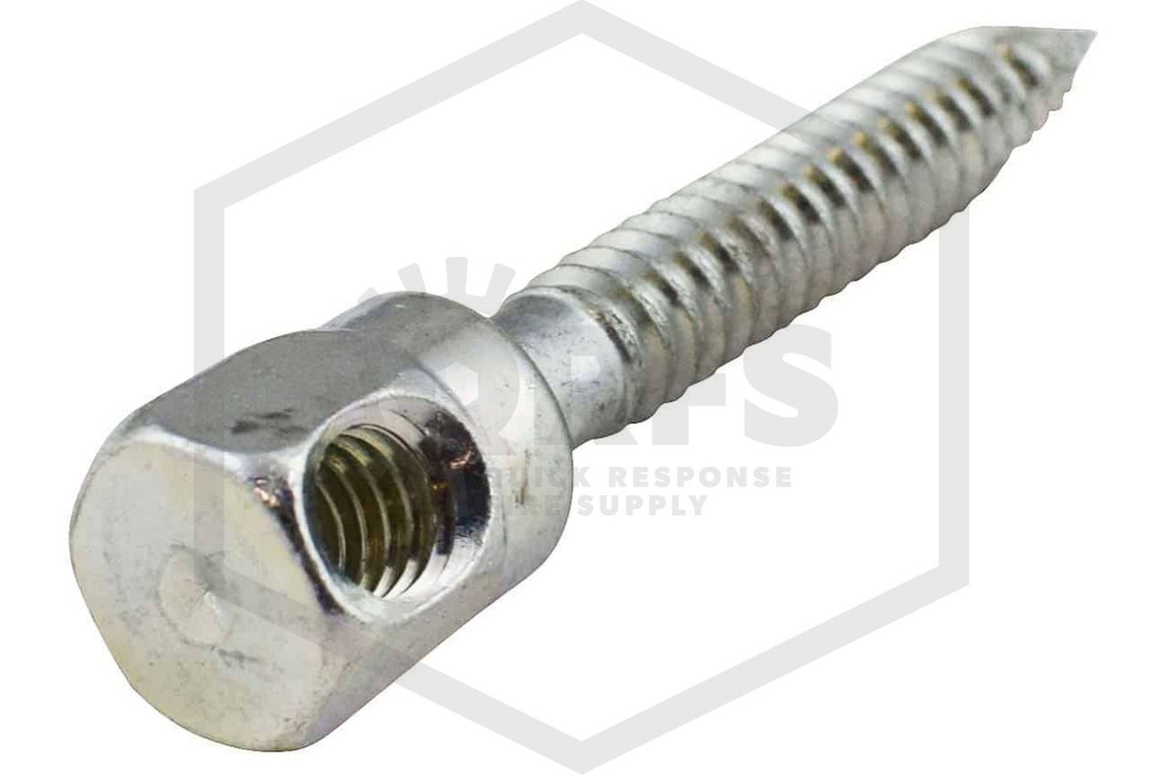 100-Pack 3/8-16 X 4-1/2" Carriage Bolts - Zinc Plated Grade A Steel, By Albany County Fasteners - View #12