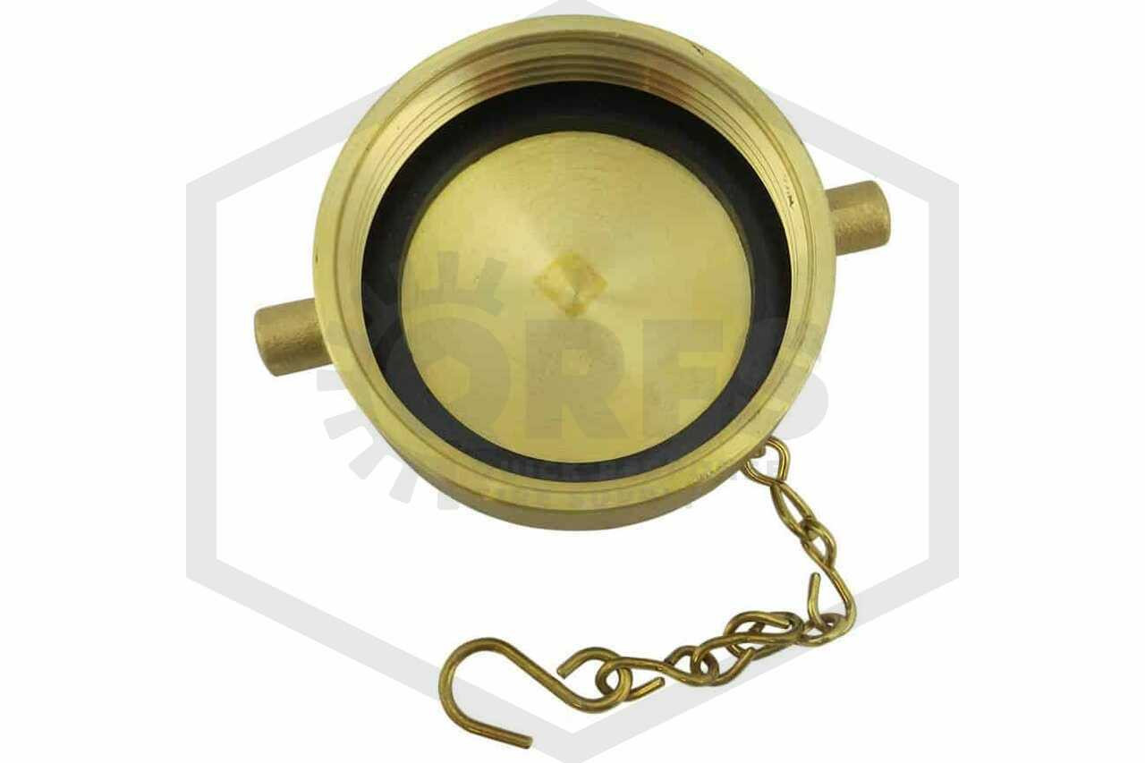Brass Cap and Chain, 2-1/2 in. NST