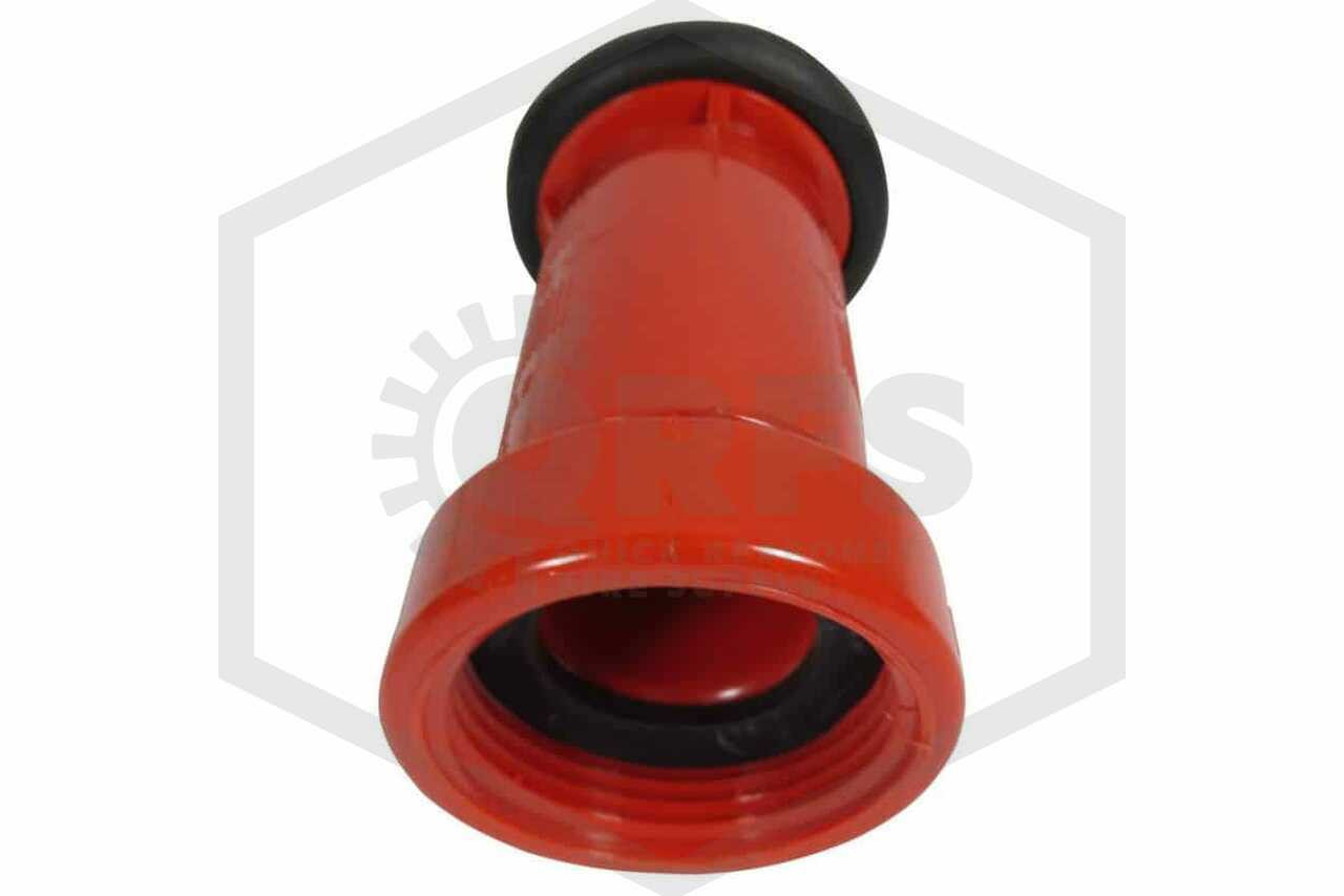 Fire Hose Nozzle, 1-1/2 NST, Adjustable Industrial Fog Nozzle, 75 GPM