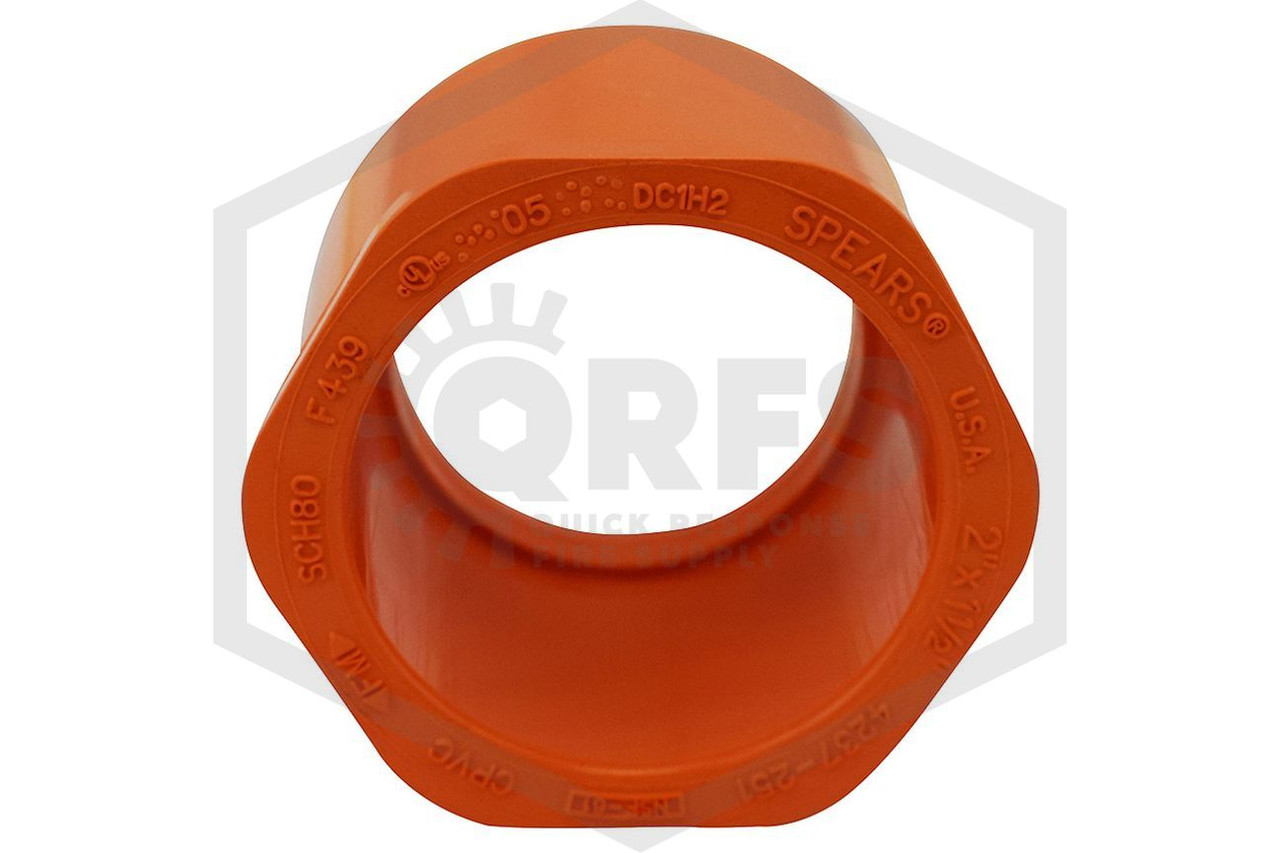 CPVC 2 in. x 1-1/2 in. Reducer Bushing | Spears FlameGuard™