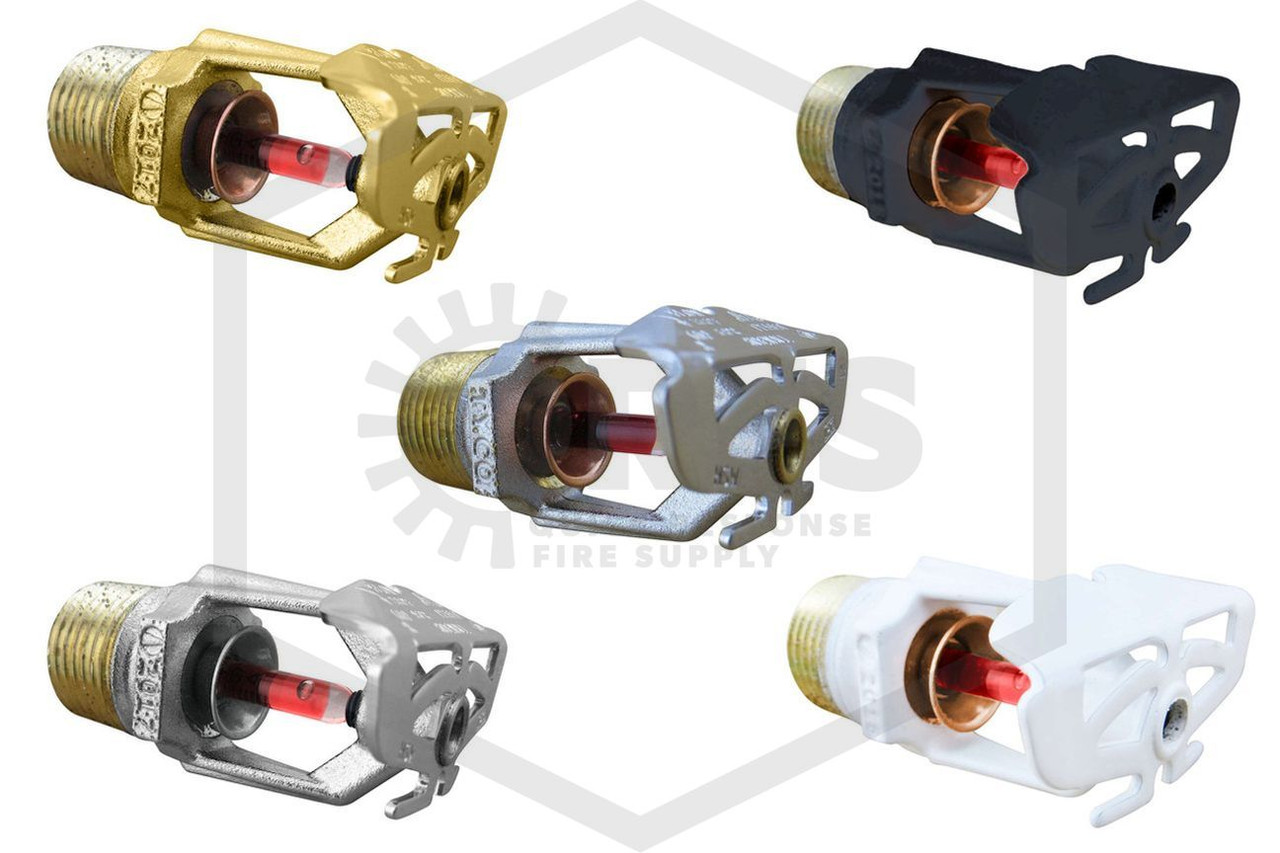 Peak - T.G.F. ウォールナット Sidewall Sprinkler Head | TY3351 Tyco™ | 5.6K | Grey | 155F