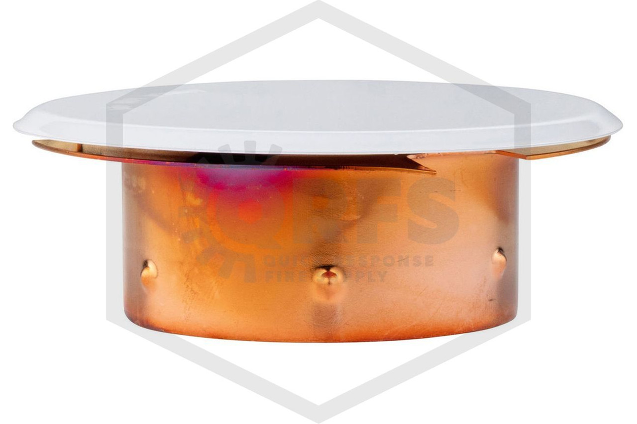 KING　COLE AVISO FIRE BLADE ホワイト Fire Sprinkler Cover | Victaulic™ V38 | White 165F