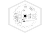 Viking™ VK100 Upright Sprinkler | SR | 5.6K | Chrome | 175F | 12986FD | QRFS™ | Deflector