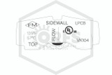 Viking™ VK104 Sidewall Sprinkler | SR | 5.6K | Chrome | 135F | 12995FA | QRFS™ | Deflector