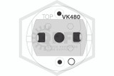 Viking™ VK480 Concealed Sidewall Sprinkler | Residential | 4.0K | 205F | 16116AE | QRFS™ | Deflector