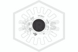 Viking™ VK3521 Pendent Sprinkler | QR | 8.0K | Brass | 135F | 23878AA | QRFS™ | Deflector