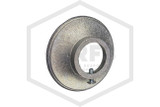 Pipe Wall Plate | Galvanized | 1-1/4 in. IPS | 1-5/8 in. Inner Diameter