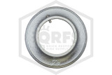 Pipe Wall Plate | Galvanized | 2 in. IPS | 2-3/8 in. Inner Diameter