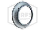 Pipe Wall Plate | Galvanized | 3 in. IPS | 3-3/8 in. Inner Diameter