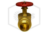 Hose Straight Valve | 2-1/2 in. FNPT x MNST | Cast Brass | 300 PSI