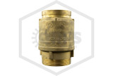 Check Valve | 4 in. Grooved x NPT | Brass | 300 PSI | QRFS™ | Markings Image