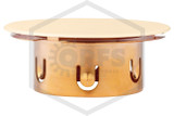 Tyco™ LFII Cover Plate | Ivory | 139F | 3-1/4 in. OD | 3/4 in. Adj. | 56-891-0-135 | QRFS™ | Side