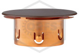 Tyco™ LFII Cover Plate | Brown | 139F | 3-1/4 in. OD | 3/4 in. Adj. | 56-891-6-135 | QRFS™ | Side