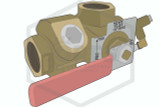 Test and Drain Valve with Pressure Relief | AGF® Model 1011A | 3/4 in. NPT | 3/8 in. Orifice | 2.8K