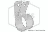 1-Hole CPVC Hanger Strap | 1-1/4 in. Pipe | Pre-Galvanized | UL Listed!