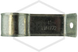 Stand Off CPVC Hanger Strap | 1 in. Pipe | Galvanized | UL Listed! | QRFS™ | Markings
