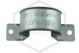Stand Off CPVC Hanger Strap | 1-1/2 in. Pipe | Galvanized | UL Listed! | QRFS™ | Markings