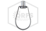 Swivel Ring | 1-1/4 in. | 3/8 in. Rod | Pre-Galvanized | 300 lbs. Max. Load | Side A