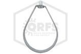 Swivel Ring | 4 in. | 3/8 in. Rod | Pre-Galvanized | 650 lbs. Max. Load | QRFS™ | Front