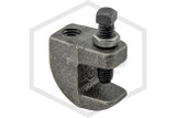 Top Beam Clamp | 3/8 in.-16 | Black | 500 Top/250 Bottom Load lbs. | Hero