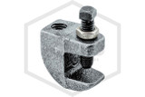 Top Beam Clamp | 3/8 in.-16 | Galvanized | 500 Top/250 Bottom Load lbs. | Hero