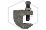 Top Beam Clamp | 1/2 in.-16 | Black | 950 Top/750 Bottom Load lbs. | Side