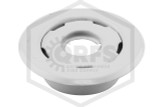 Senju® D3 Recessed Escutcheon | White | 1/2 in. Sprinkler | 004-1410 | QRFS | Hero