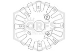 Reliable™ RA1314 Pendent Sprinkler | SR | 5.6K | White | 155F | F56P1WN | QRFS™ | Deflector Label
