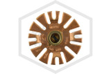 Viking™ VK470 Pendent Sprinkler | Residential | 3.0K | Brass | 175F | 17147AD | QRFS™ | Deflector