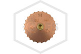 Tyco™ TY3111 Upright Sprinkler | SR | 5.6K | Brass | 165F | 53-111-1-165 | QRFS™ | Deflector