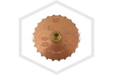 Tyco™ TY3111 Upright Sprinkler | SR | 5.6K | Brass | 212F | 53-111-1-212 | QRFS™ | Deflector