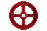 Red Hose Valve Handle | 2-1/2 in. | 350-125-01200 | Bottom