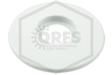 Viking™ Flush Institutional Escutcheon | Painted White | 4 in. OD | 1/2 in. Sprinkler | 23197M/W | QRFS™ | Front