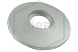 Viking™ Flush Institutional Escutcheon | Painted Grey | 4 in. OD | 1/2 in. Sprinkler | 23197M/RAL9006 | QRFS™ | Hero
