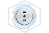 Viking™ VK650 Institutional Pendent Sprinkler | Extended Coverage | QR | 5.6K | White | 205F | 19876ME/W | QRFS™ | Deflector