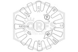Reliable™ RA1314 Pendent Sprinkler | SR | 5.6K | White | 135F | F56P0W | QRFS™ | Deflector
