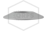 Tyco™ Style F Escutcheon | RAVEN | Grey | 3 in. OD | Carbon Steel | 56-314-7-010 | Side