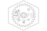 Reliable™ RA1325 Upright Sprinkler | SR | 5.6K | Brass | 135F | F56U0BN | QRFS™ | Deflector