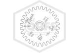 Reliable™ RA1425 Upright Sprinkler | QR | 5.6K | Brass | 200F | F1FR56U2BN | QRFS™ | Deflector