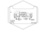 Reliable™ RA1435 Horizontal Sidewall Sprinkler | QR | 5.6K | Brass | 135F | F1FR56H0BN | QRFS™ | Deflector